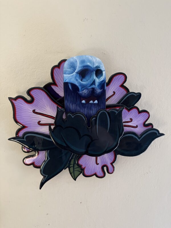 Blue Flower Beardman