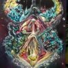 Cosmic Dmt 24x36 acrylic 2023 1400
