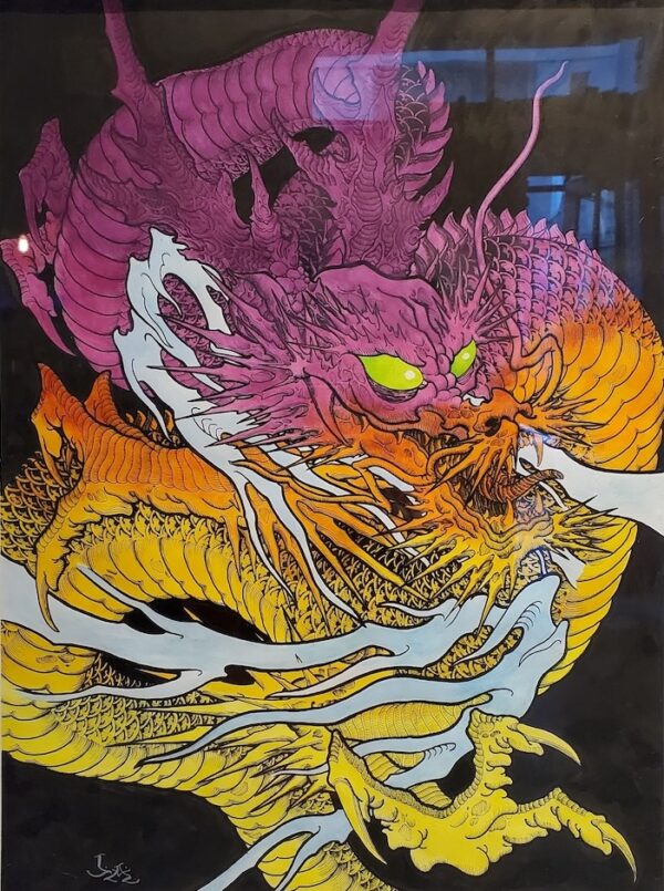 Joey Armstrong | Purple Gradient Dragon