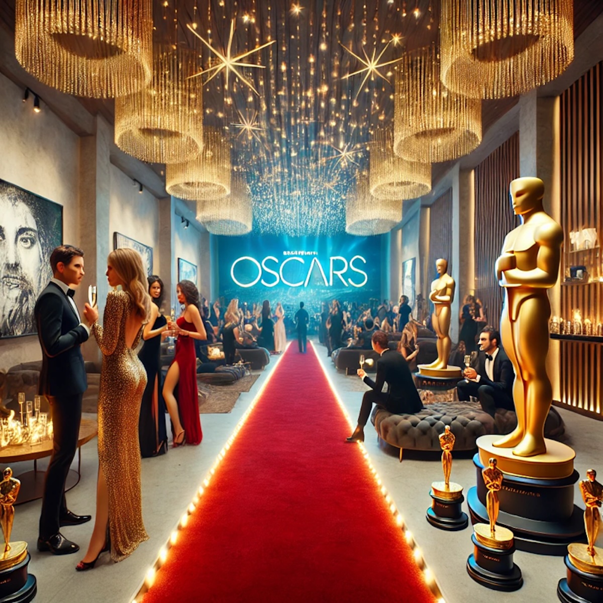 Oscars viewing party at 111 Minna Gallery