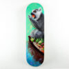 Going Down With The Ship | Kahla Lewis | Oil and Acrylic on Skateboard1 | 9x33 in | 2025