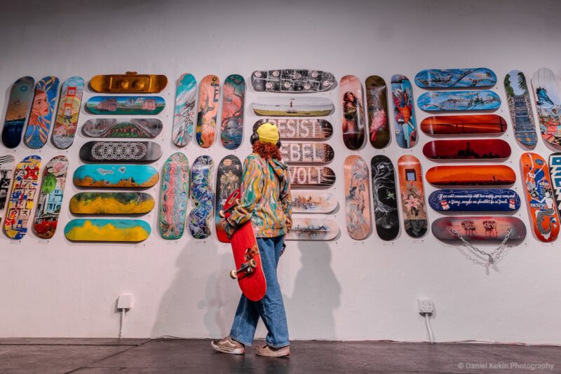 Decked Out: SoMa Gallery Spotlights The Art of Skateboarding
