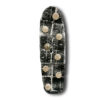 Year Of The Snake | Kenly Warren | Stencil and Silver On Skateboard | 9.75x33 in | 2025