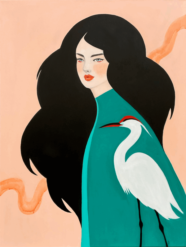 The Girl with the Crane