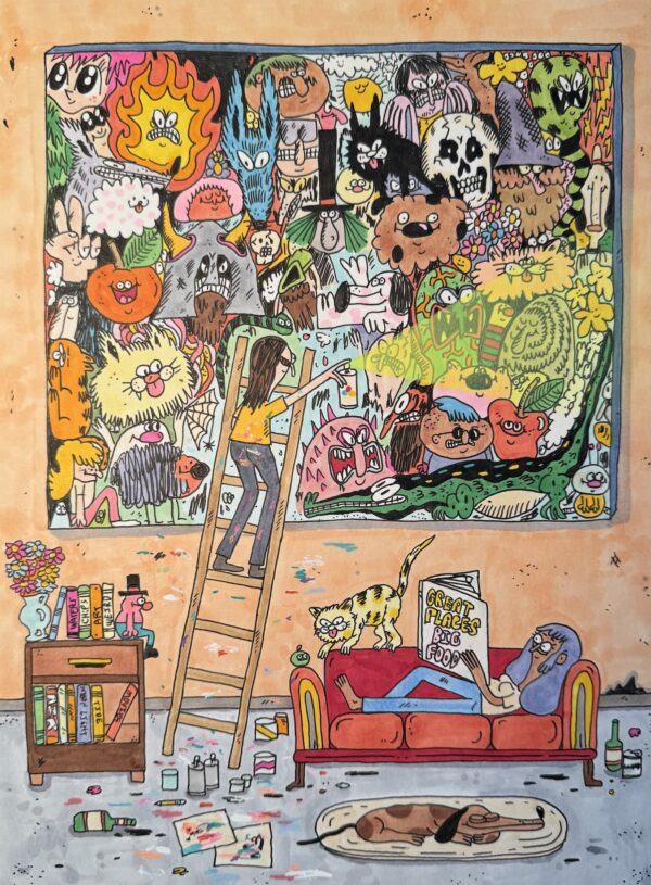 Finishing Up a Nice Painting