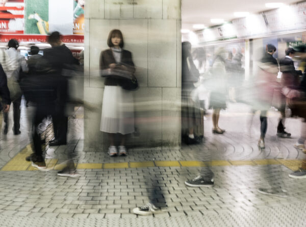 Station Platform Shinjuku 1 by Joel Aron
