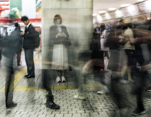 Station Platform Shinjuku 2 by Joel Aron