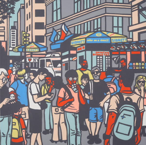 Sabrett Street Corner, NYC