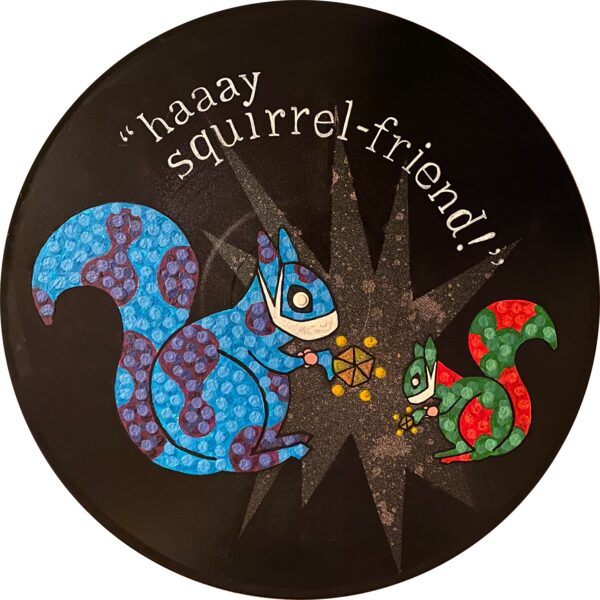 Squirrel-Friend & Baby