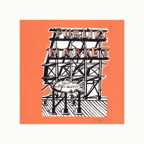 Pike's Place Public Market, Seattle WA