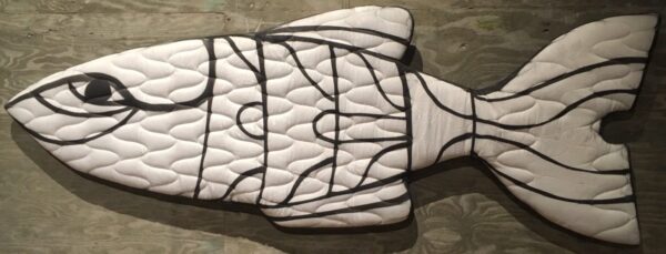Upholstered RSKI Fish (Diptych)