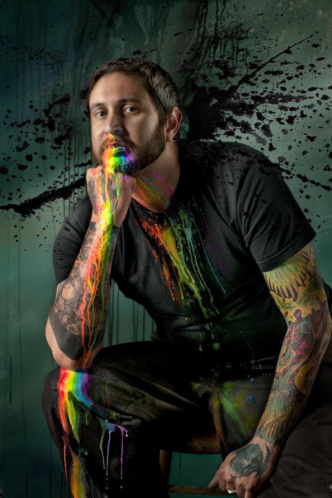 Portrait Of The Artist, Robert Bowen, If You've Made Your Peace, The Nose Bleed Is Really A Rainbow